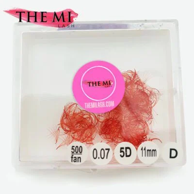 Promade fans red colour 5D|0.07| 500 fans
