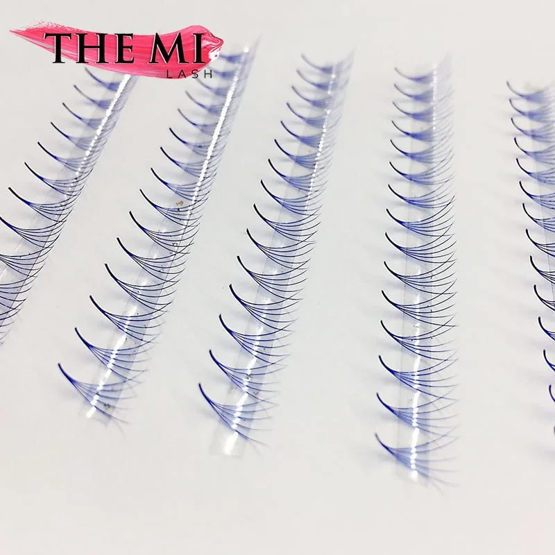 Narrow Promade fans blue colour 5D | 0.07| 1000 fans - Image 4
