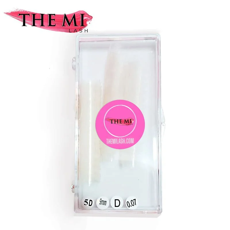 Narrow Promade fans White colour 5D | 0.07| 1000 Fans