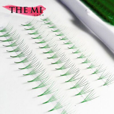 Narrow Promade fans green colour 5D | 0.07| 1000 fans 6 63