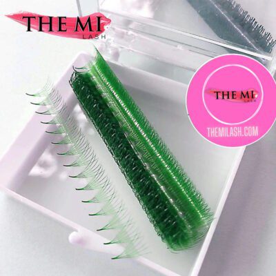 Narrow Promade fans green colour 5D | 0.07| 1000 fans 7 64