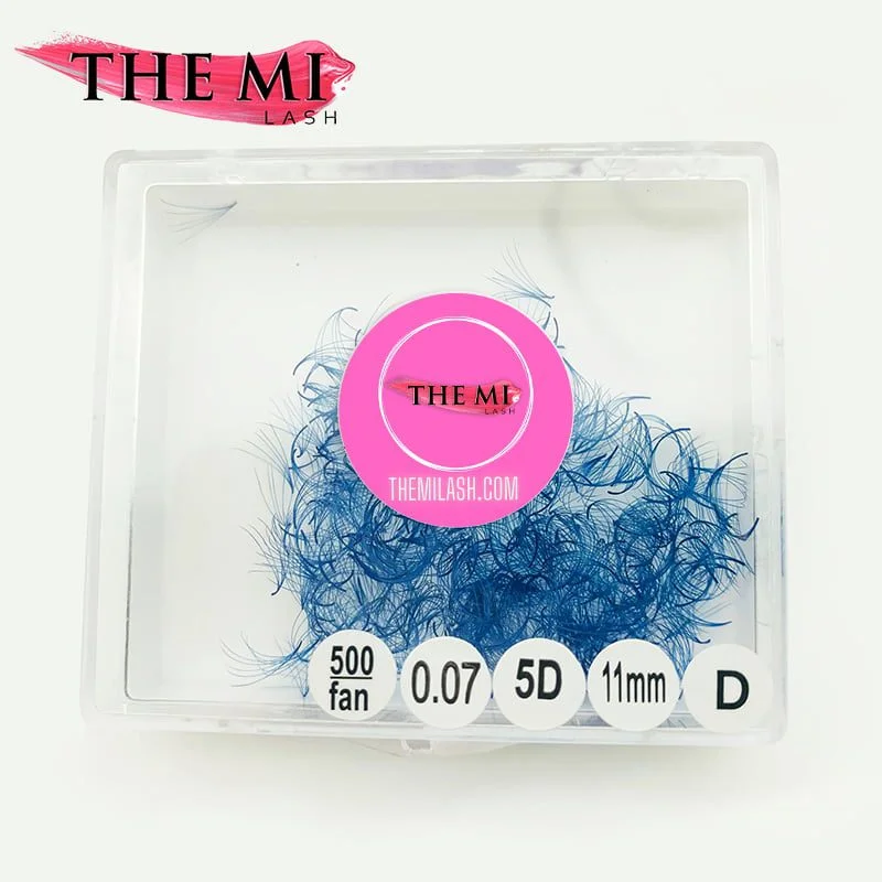 Promade fans blue colour 5D | 0.07| 500 fans