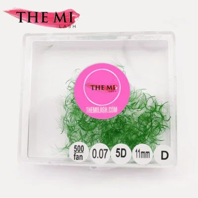 Promade fans green colour 5D | 0.07| 500 fans