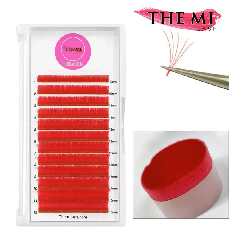 Lash Tray Color RED-0.07