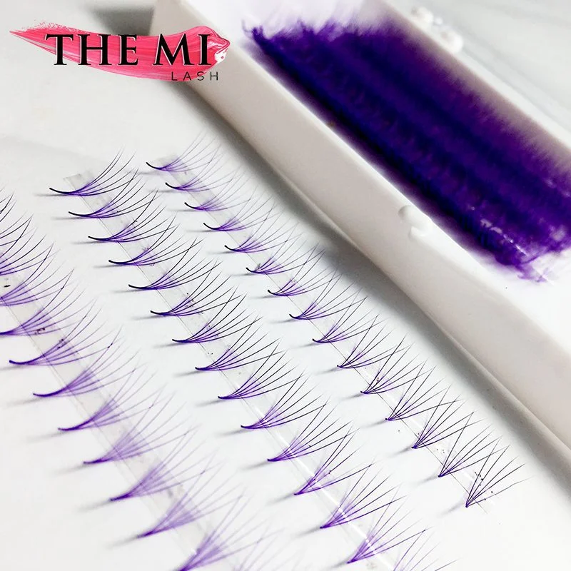 Narrow Promade fans purple colour 5D | 0.07| 1000 fans - Image 2