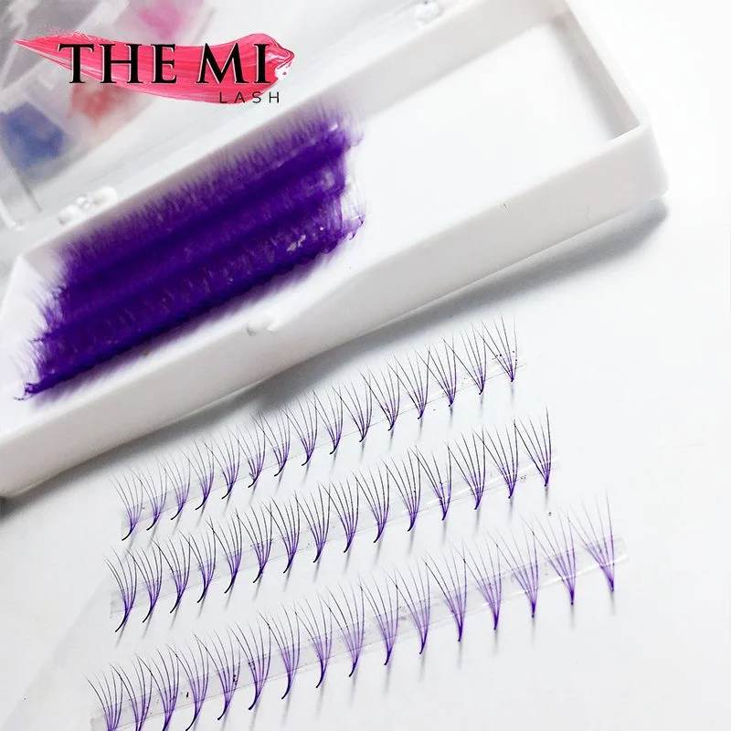 Narrow Promade fans purple colour 5D | 0.07| 1000 fans - Image 3