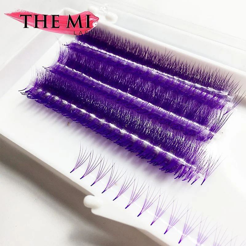 Narrow Promade fans purple colour 5D | 0.07| 1000 fans - Image 4
