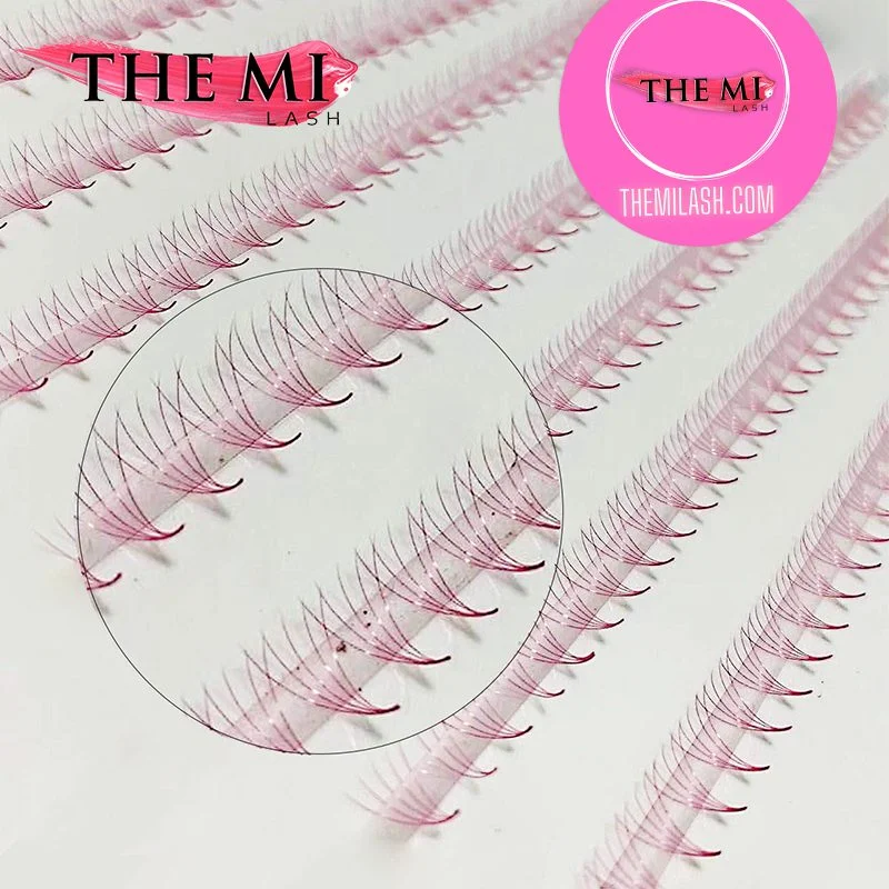 Narrow Promade fans pink colour 5D | 0.07| 1000 fans - Image 3