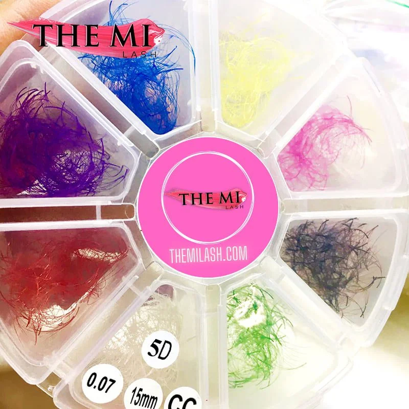 Mix 8in1 | Promade fans colour 5D | 0.07| 1000 fans - Image 3