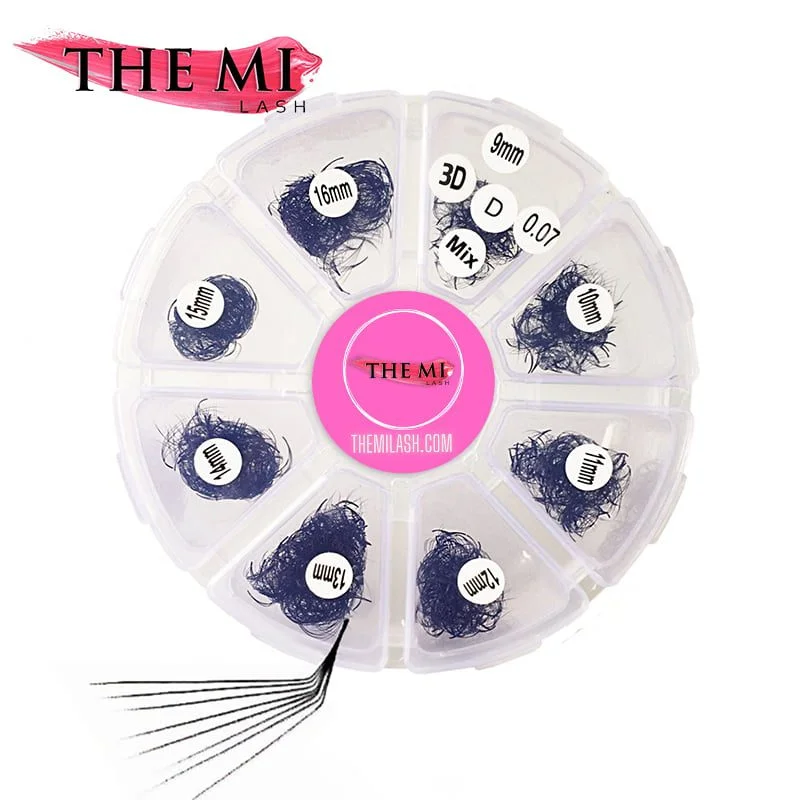 Mix 8in1 |  Promade fans ( L, M, LD curl ) | 1000 fans
