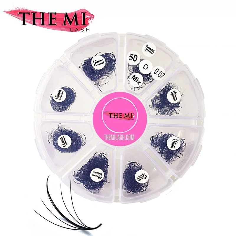 Mix 8in1 | Wispy 9D Promade fans | 0.05 |1000 fans