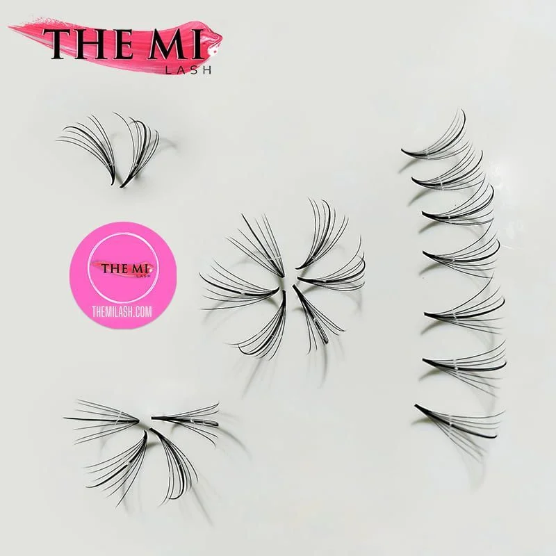 Mix 8in1 | Wispy 9D Promade fans | 0.05 |1000 fans - Image 2