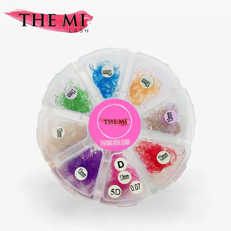 Mix Size Promade fans colour 5D | 0.07| 1000 fans